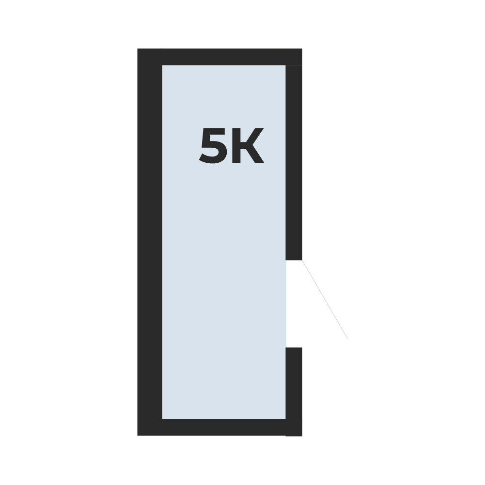 Планировка: Кладовая № 44, 4,48 м²