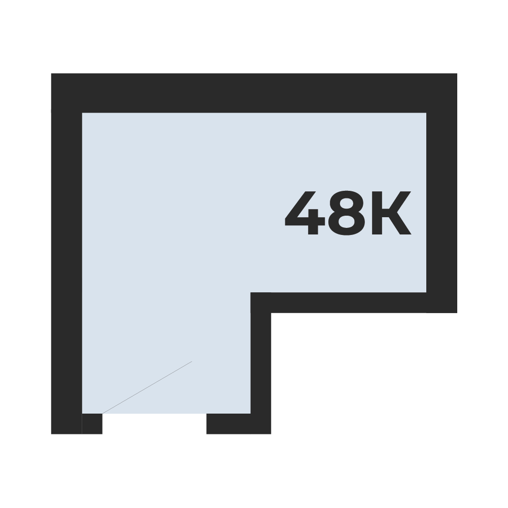 Планировка: Кладовая № 87, 5,45 м²