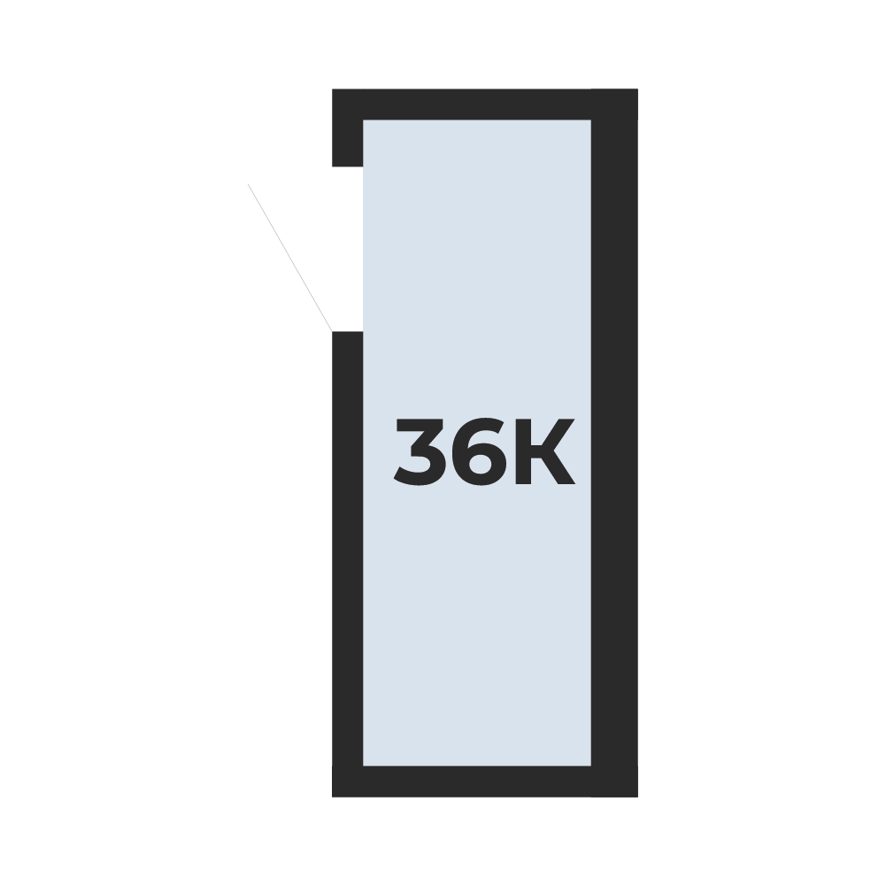 Планировка: Кладовая № 75, 4,38 м²