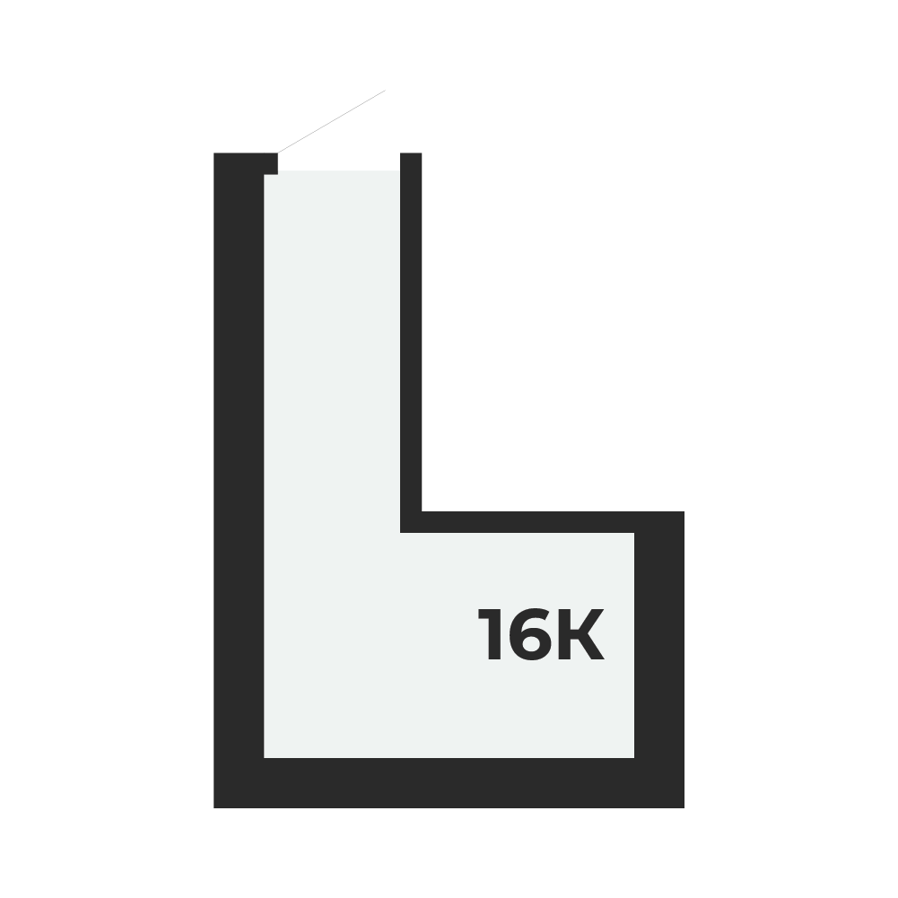 Планировка: Кладовая № 16, 6,67 м²