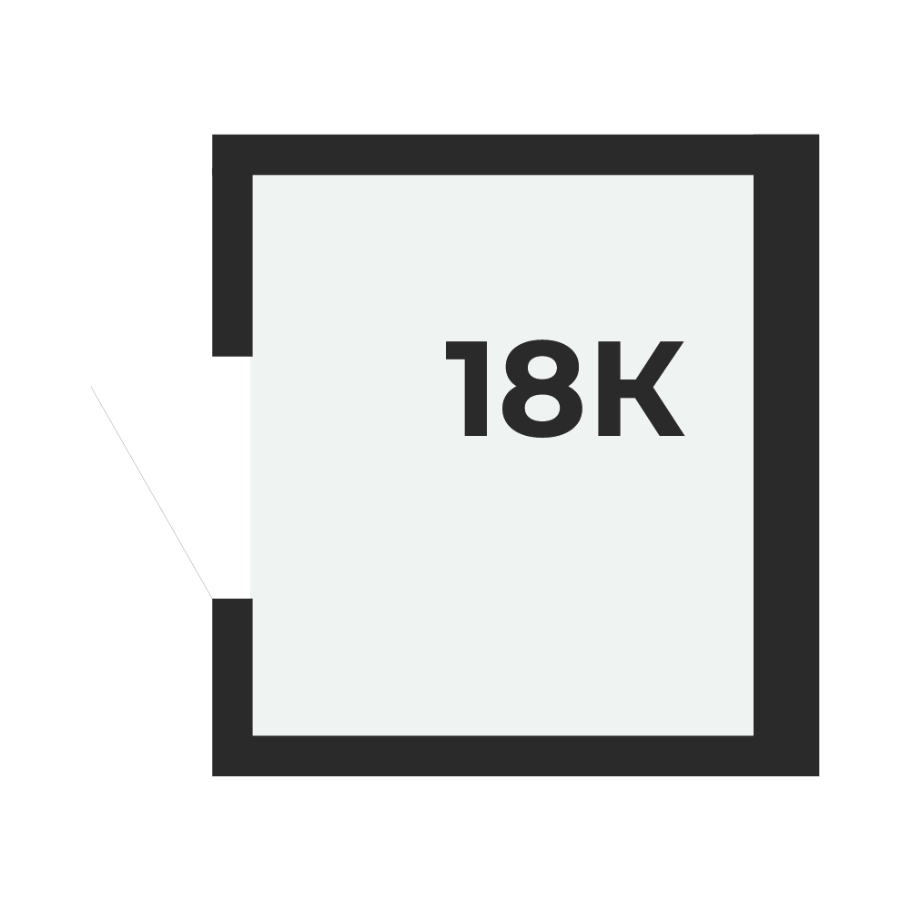 Планировка: Кладовая № 18, 3,77 м²