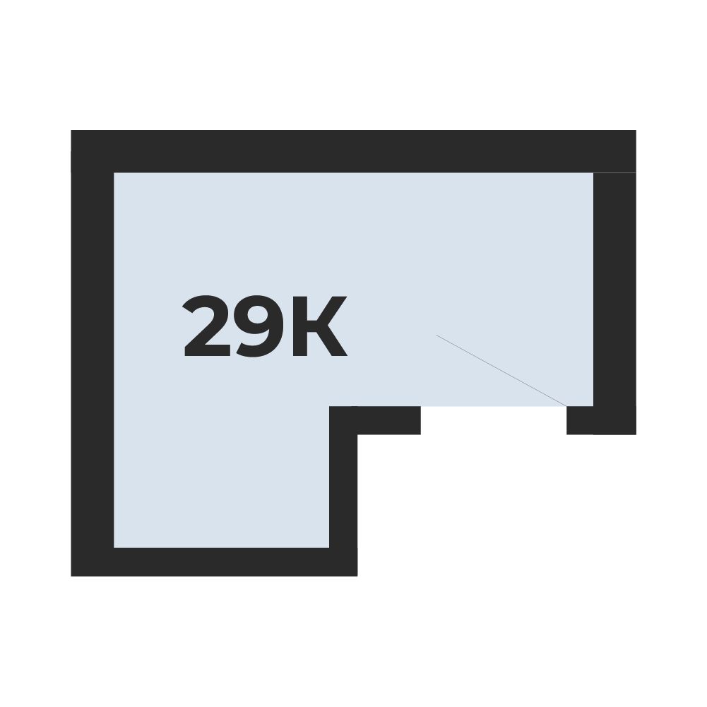 Планировка: Кладовая № 68, 4,86 м²