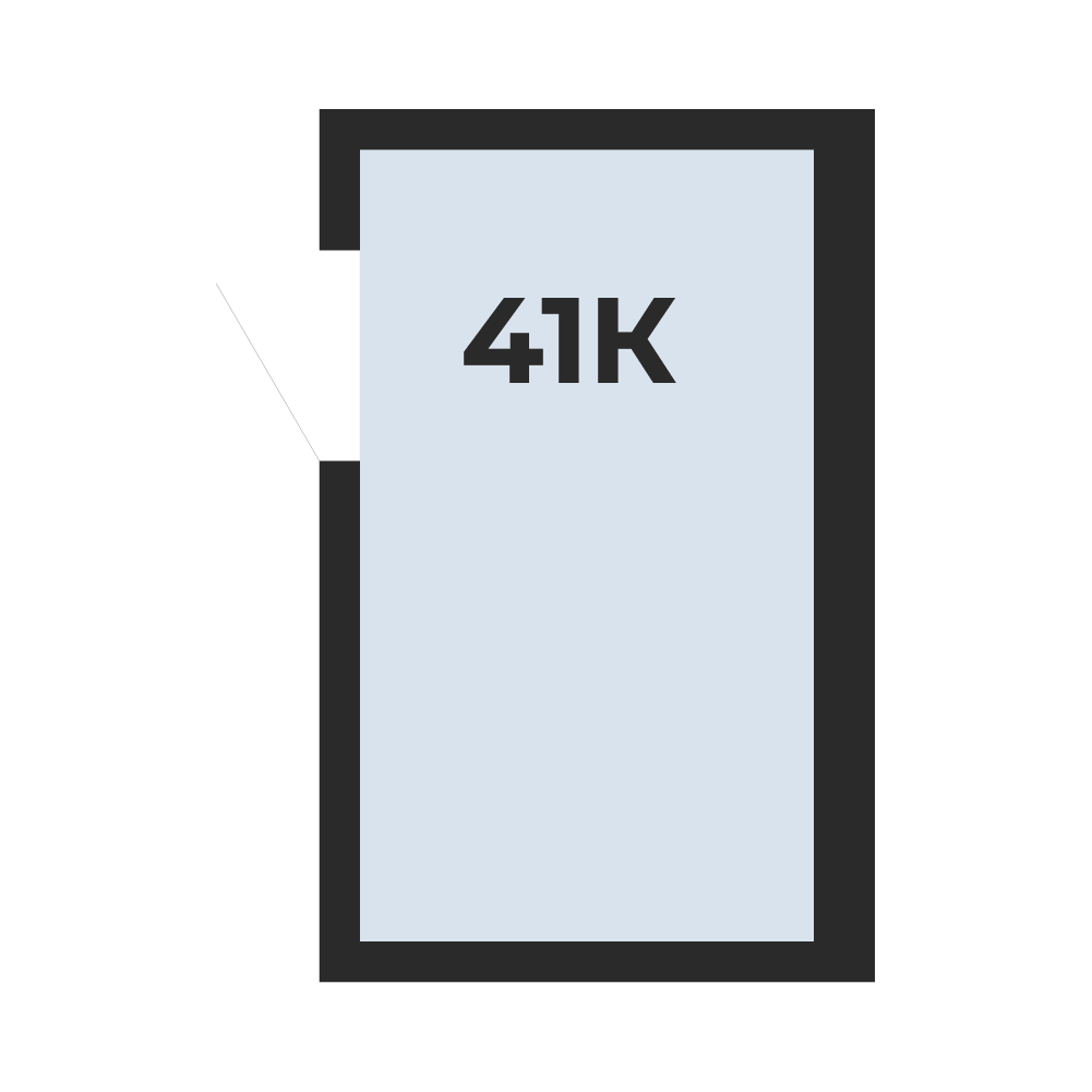 Планировка: Кладовая № 80, 5,99 м²