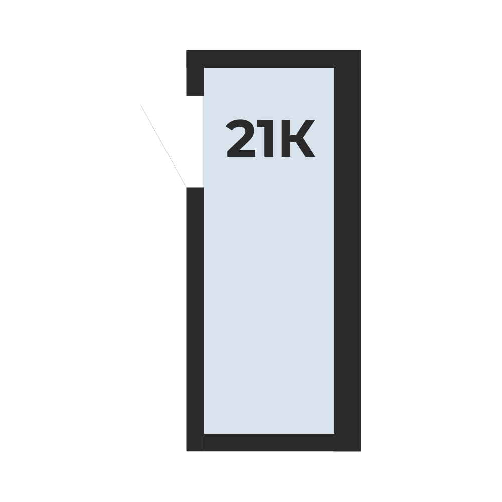 Планировка: Кладовая № 60, 4,38 м²