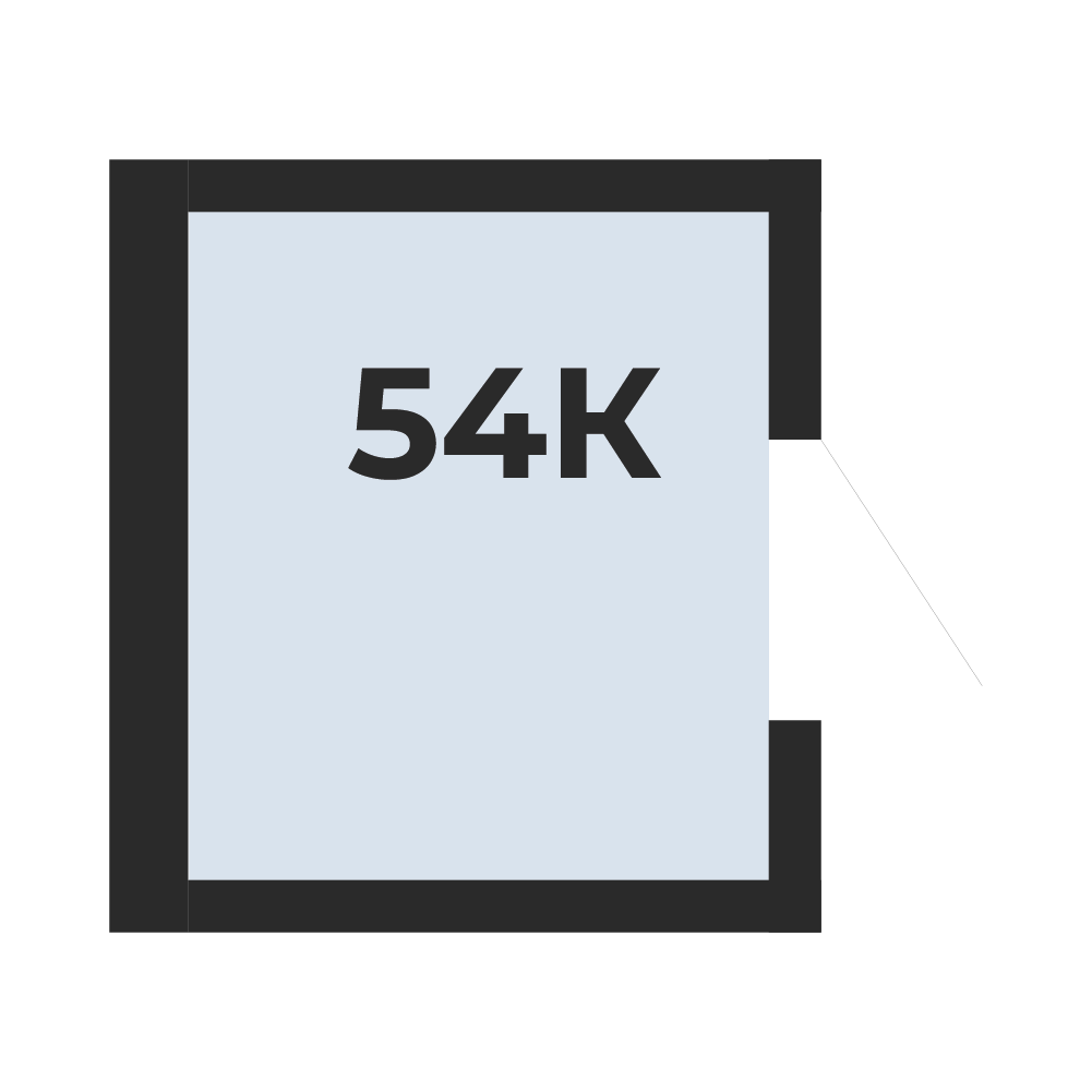 Планировка: Кладовая № 93, 3,87 м²